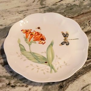 NWT Lenox Butterfly Meadow Dragon Fly Plate